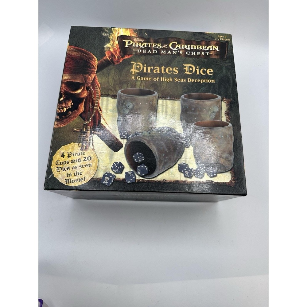 Disney Pirates of the Caribbean Pirates Dice: A Game of High Seas Deception